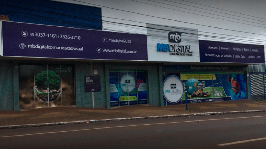 Mb Digital Comunicação Visual – Solução em Fachadas, Placas, Banners ...